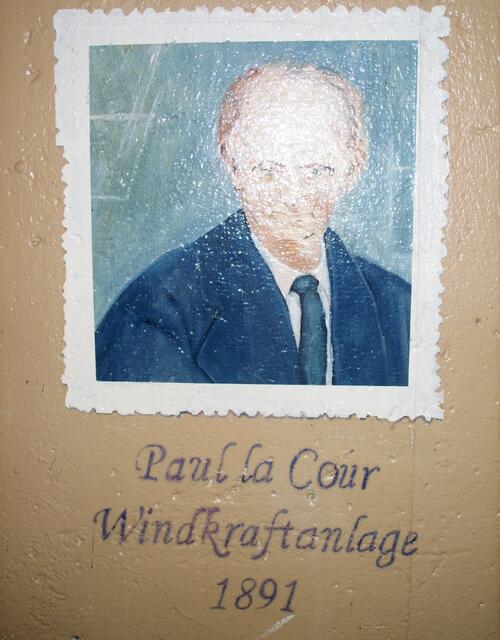 Paul la Cour - Windkraftanlage