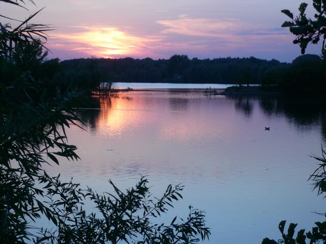 Sonnenuntergang an den Koldinger Seen