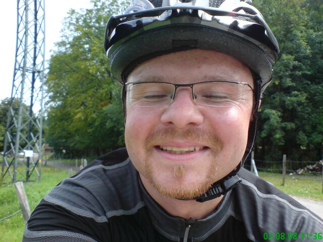 Mein Bruderherz in Großaufnahme.