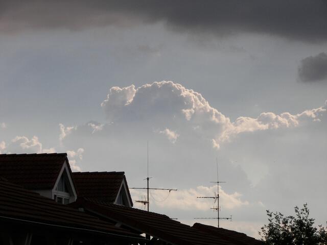 Die Stützen des zu großen Gewichtes
