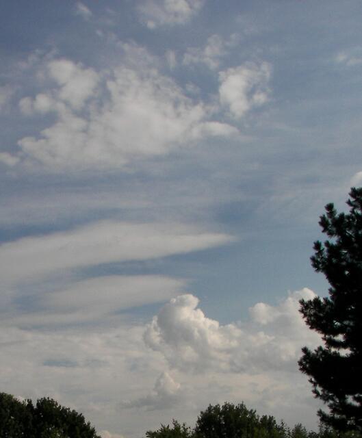 sind das jetzt drei Wetter in einem Bild?