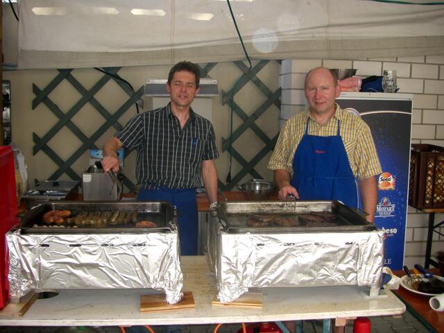 Grillstation mit Dietmar Heckel