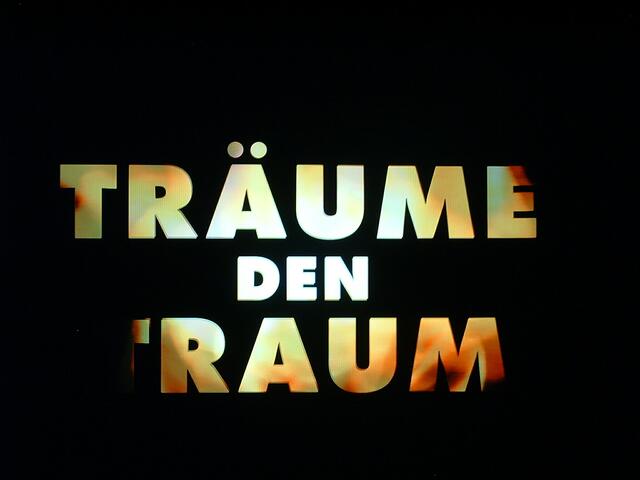 Ich hoffe Ihr habt schön geträumt?!