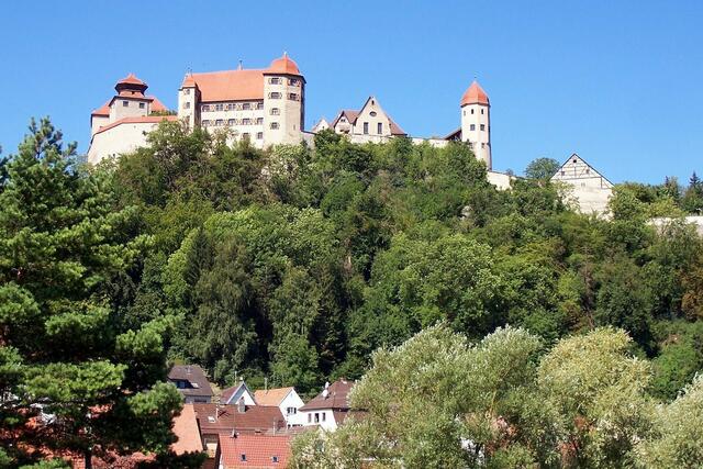 Die Harburg am Tor zum Ries