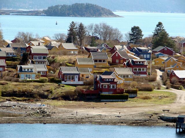 ..das Reich der roten Holzhäuschen....