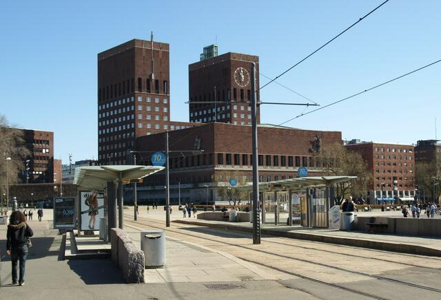 ..das berühmte Osloer Rathaus