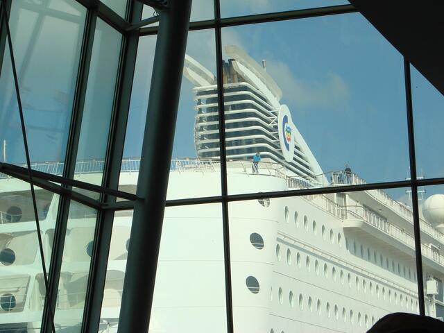 nu geht's gleich an Bord...