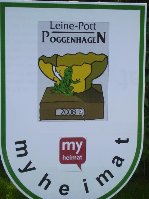 Das Schild der My Heimat Mannschaft