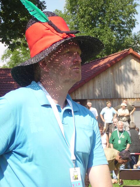 Dirk mit Hut, der steht ihm Gut