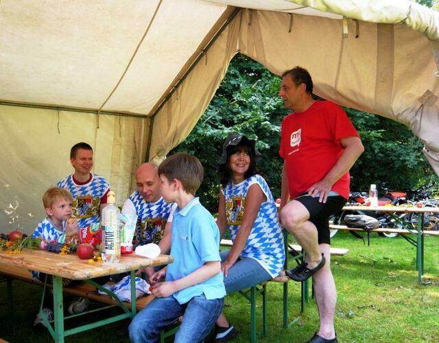 Pause im Schatten
