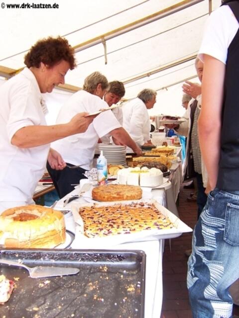 Der Kaffee und Kuchen ging weg, wie warme Semmeln