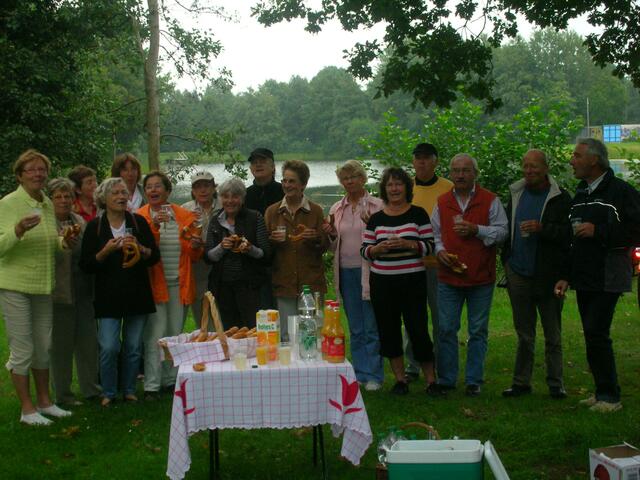 Erfrischung am Waldsee
