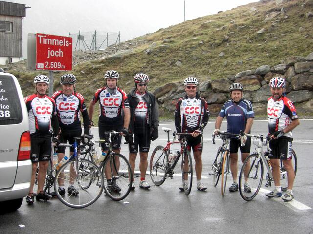 Alle " Sieben " auf dem Timmelsjoch