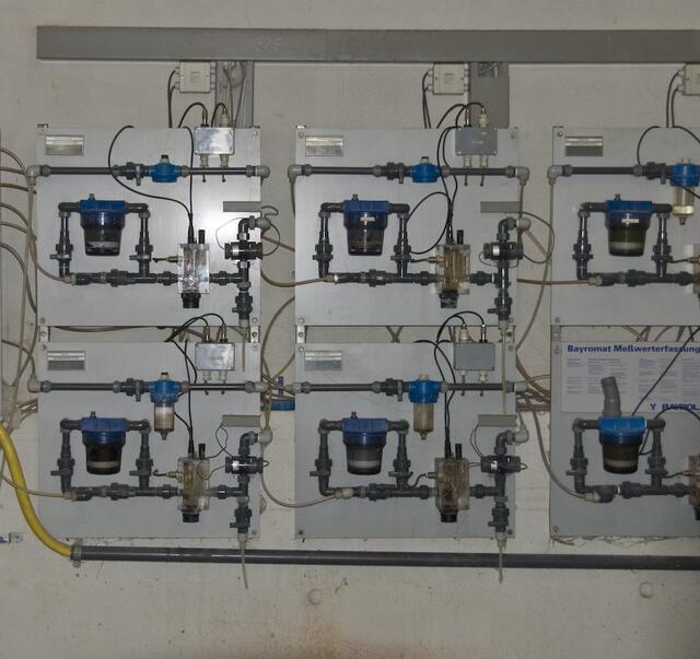 Anordnung zur Messung der Wassergüte