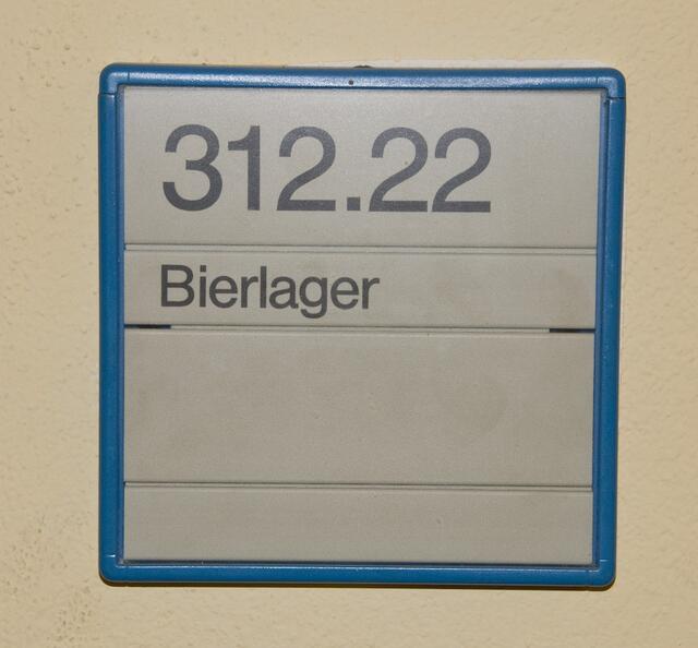 Der wohl wichtigste Raum entging uns nicht