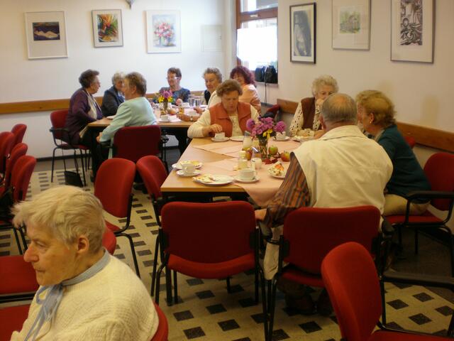 Die Gäste ließen es sich schmecken