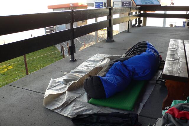 Wenn das Warten auf die nächste Seilbahn etwas länger dauert ;-