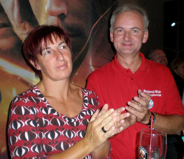 Direktkandidat Roland Mair und Ehefrau Ursula