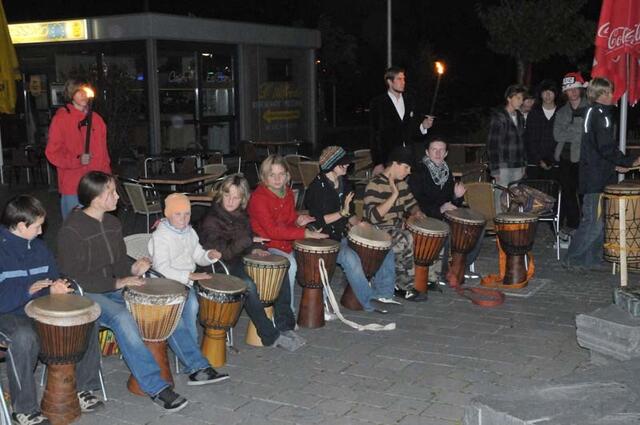 Die Trommelgruppe Majele Fo | Foto: Jens Horstmeier