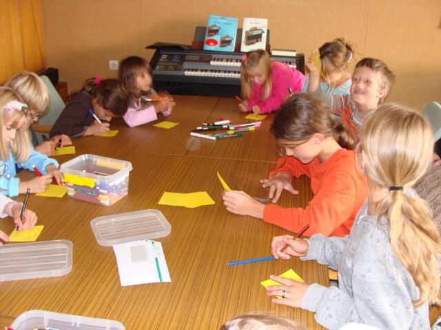 Kinder schreiben Dankgebete