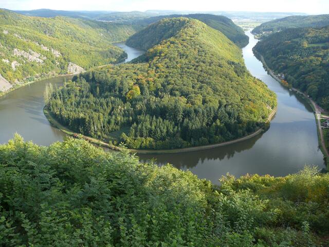 Die "Saarschleife"
