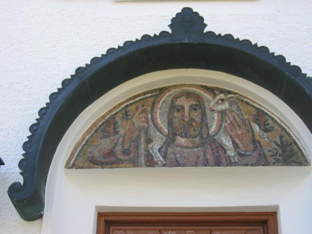 Fassade am Pfarrhaus