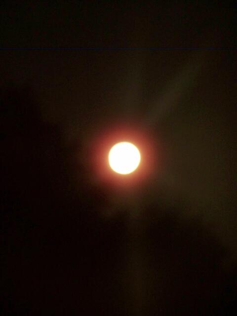 vor unserer Haustür um 4:45