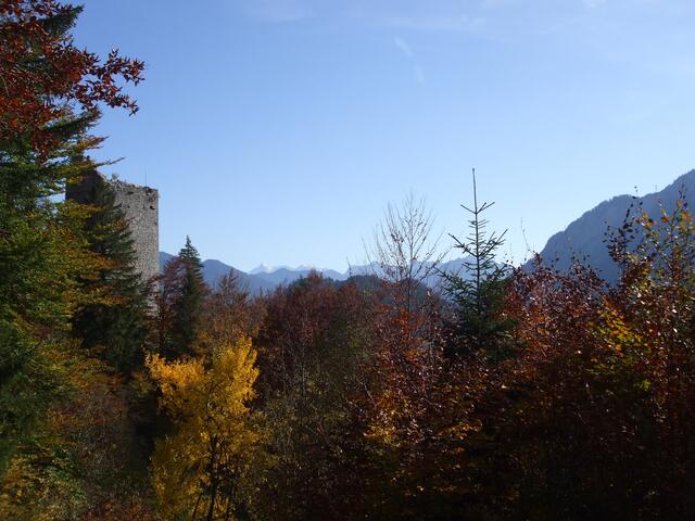 Burgruine oberhalb von Vils
