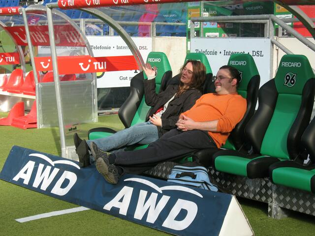 Wenn die Spieler von 96 da so sitzen würden, hätten sie keinen Job mehr.