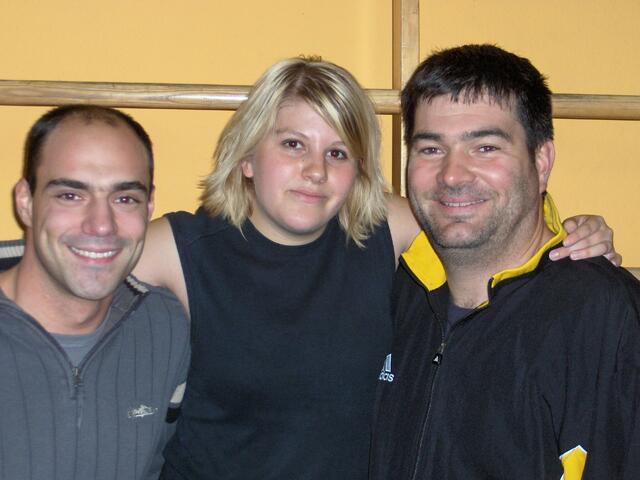 Das Trainerteam Tobias Pohlert, Marcela Rigel und Steffen Haas