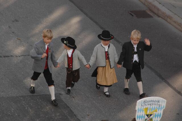 Nachwuchs der Blaskapelle Schöngeising