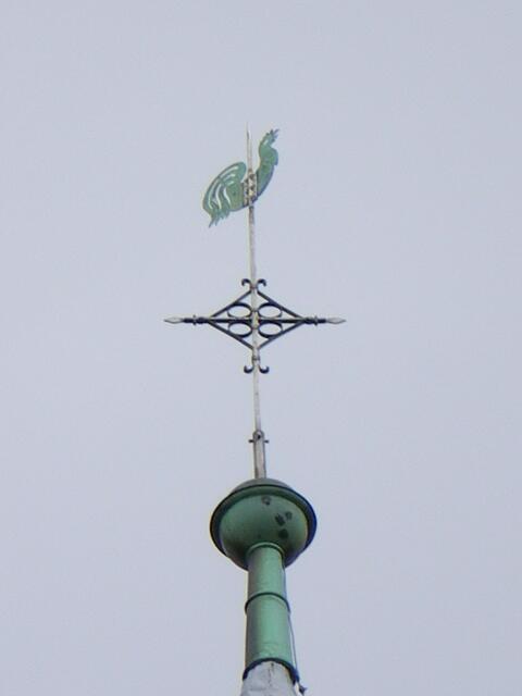 Der Wetterhahn gehört dazu