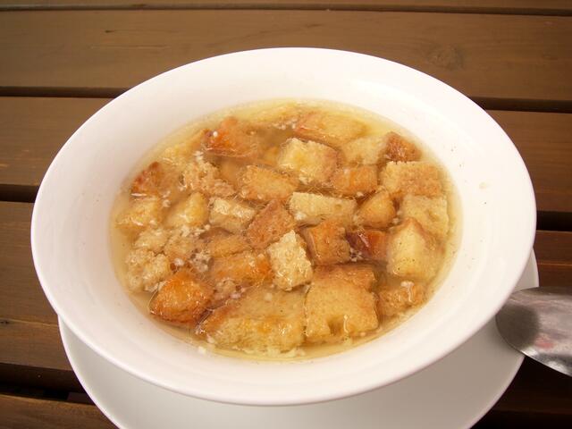 Schlesische Brotsuppe, köstlich!