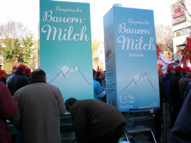 Gelebte Solidarität zwischen Bauern und IG-Metallern