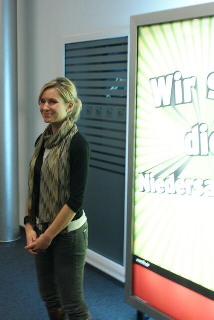 Unsere nette Betreuerin, DANKE Sarah!