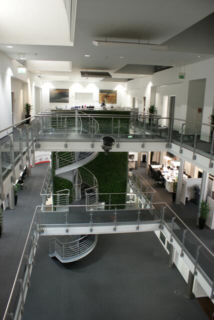 In dieser Halle war einstmals das städtische Schwimmbad Goseriede, Halle 3