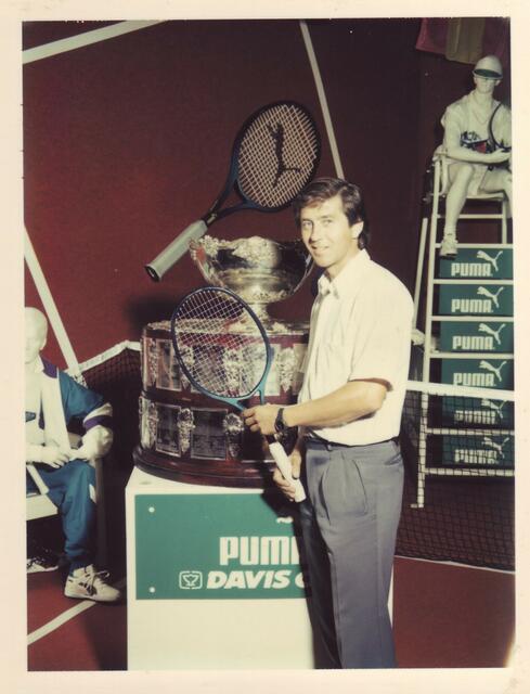 Heinz Michallik bei der ISPO 1979 | Foto: Mit freundlicher Genehmigung von Heinz Michallik
