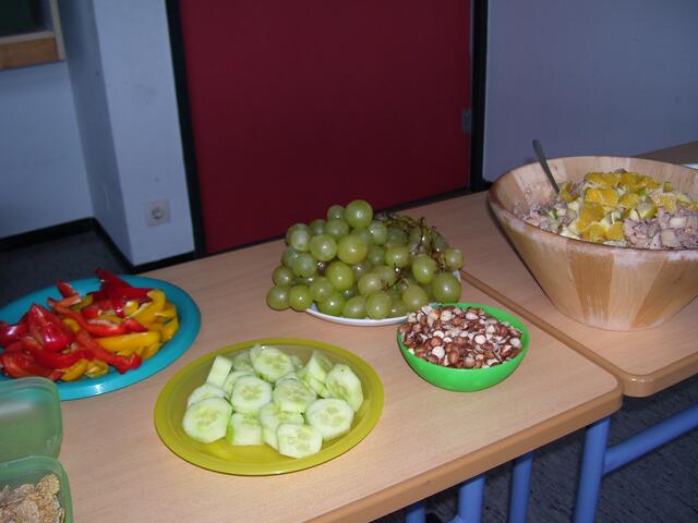Ganz viel Obst und Gemüse...