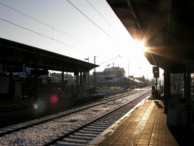Bennigsen - genau gegen die Sonne!