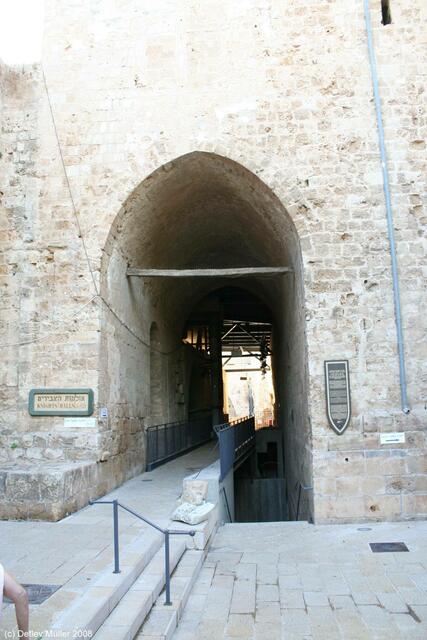 Akko: In der Kreuzritterburg.