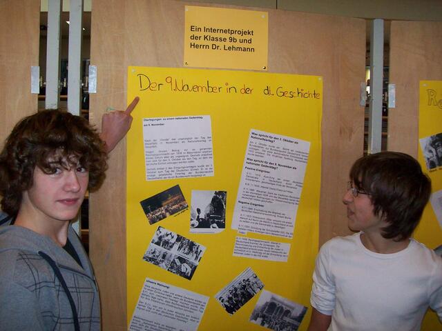 Nachdenken über den 9.November in der deutschen Geschichte