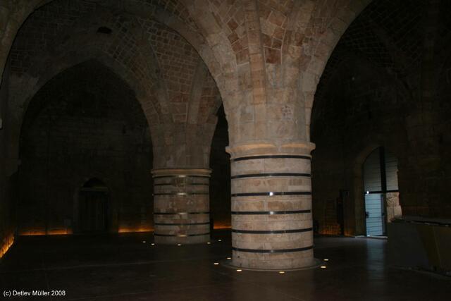 Akko: In der Kreuzritterburg.