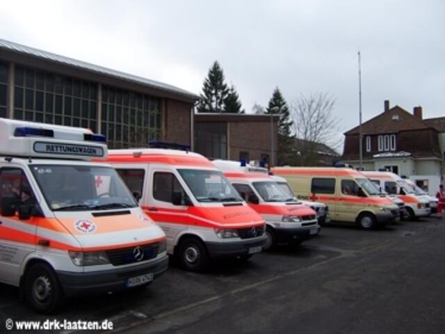 Halteplatz der Rettungsmittel
