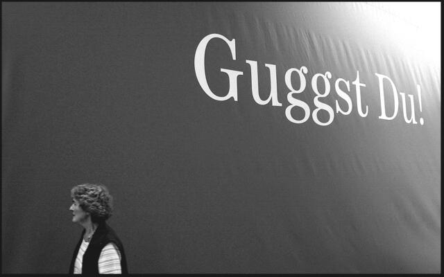 Guggst Du? Nee! Hab nix gesehn!