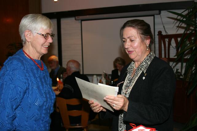 Christa Witte, Ehrung für 10jährige Mitgliedschaft