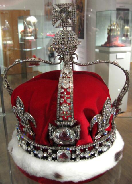 Englische Königskrone Elizabeth II (Queen)