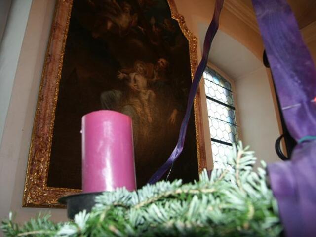 Gemälde Hl. Josef mit dem Jesuskind St. Koloman