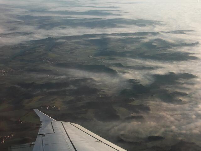 dezenter Anflug auf München.....
