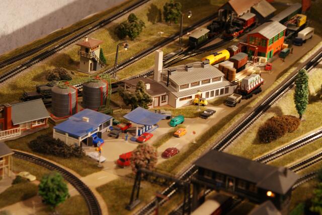 Blick ins Industriegebiet