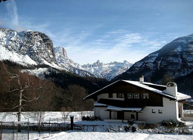 Blick vom Fenster meiner Freundin in Dozza di Zoldo